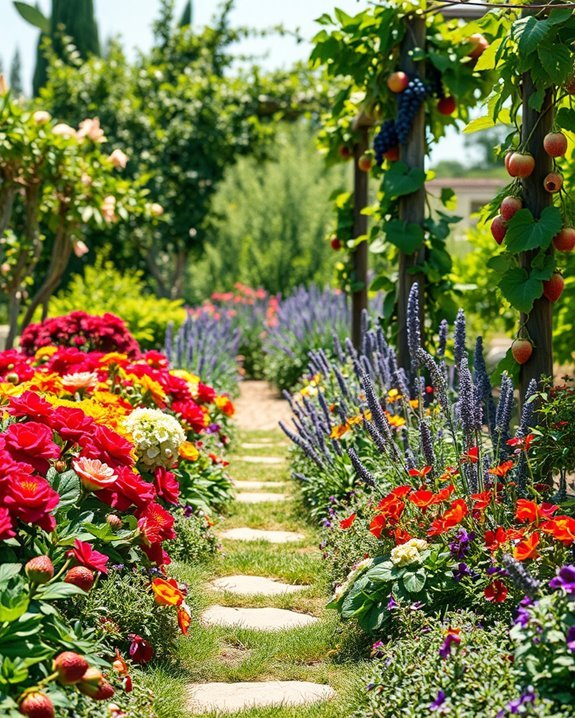 edible ornamental plant integration