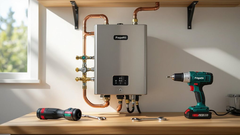 efficient on demand hot water