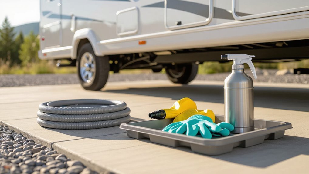 efficient rv sewer cleaning