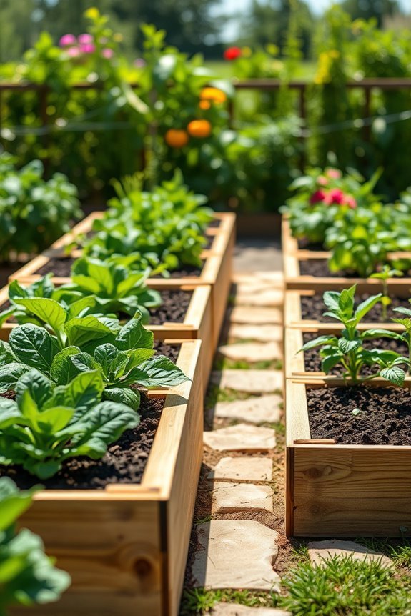 efficient self watering garden beds