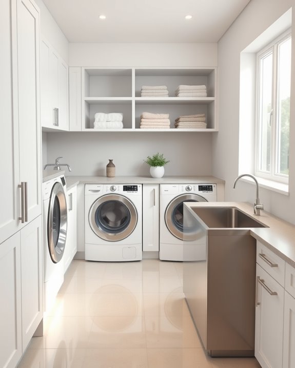 efficient stylish laundry design