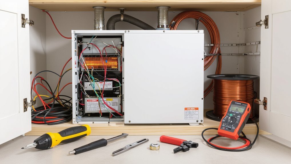 electric furnace installation overview
