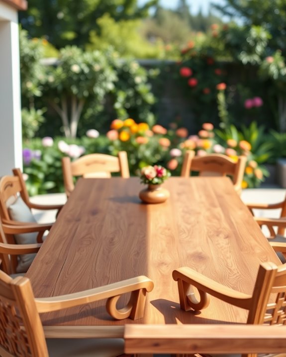 elegant and durable outdoor furniture