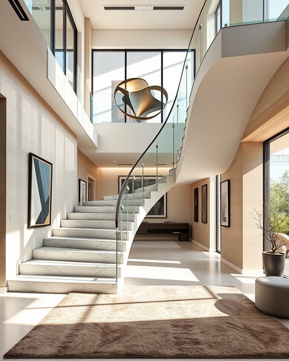 elegant architectural stair designs