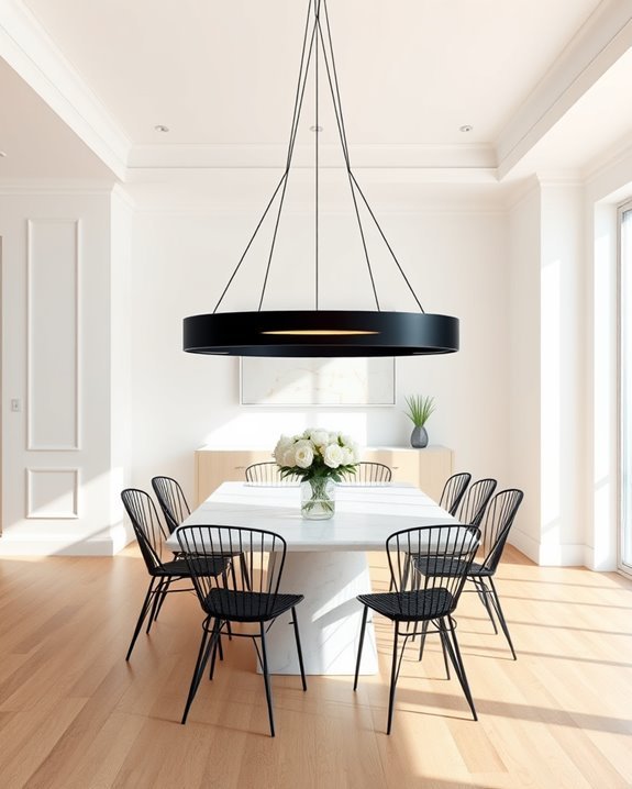 elegant black chandelier elegance
