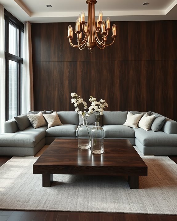 elegant black walnut finishes