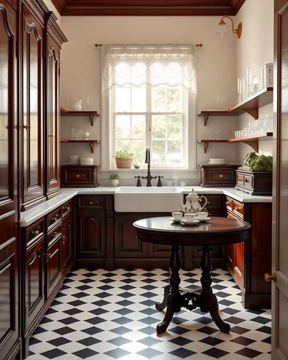 elegant butler s pantry design