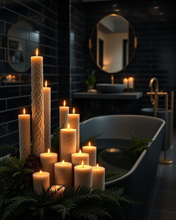 elegant candle arrangement tips