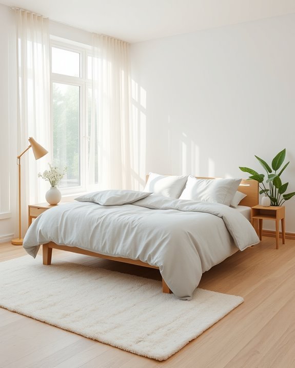 elegant curtains enhance ambiance