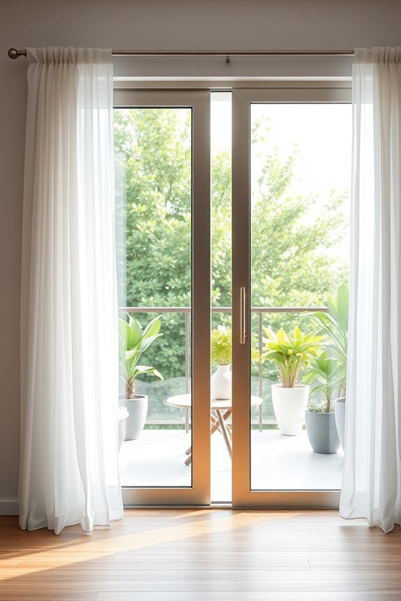 elegant curtains for sliding doors