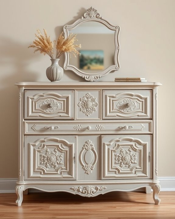 elegant dresser color update