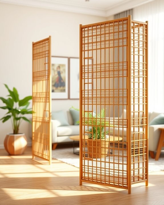 elegant eco friendly bamboo dividers