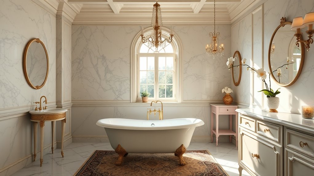 elegant european bathroom designs