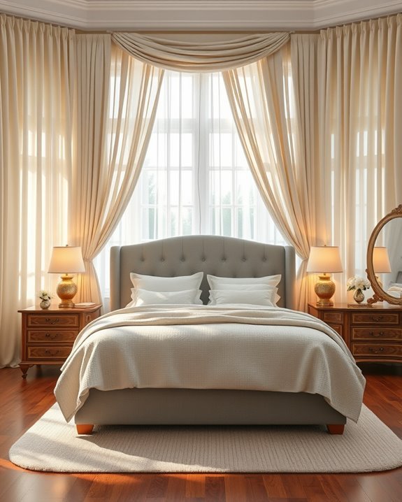 elegant fabric curtain styles