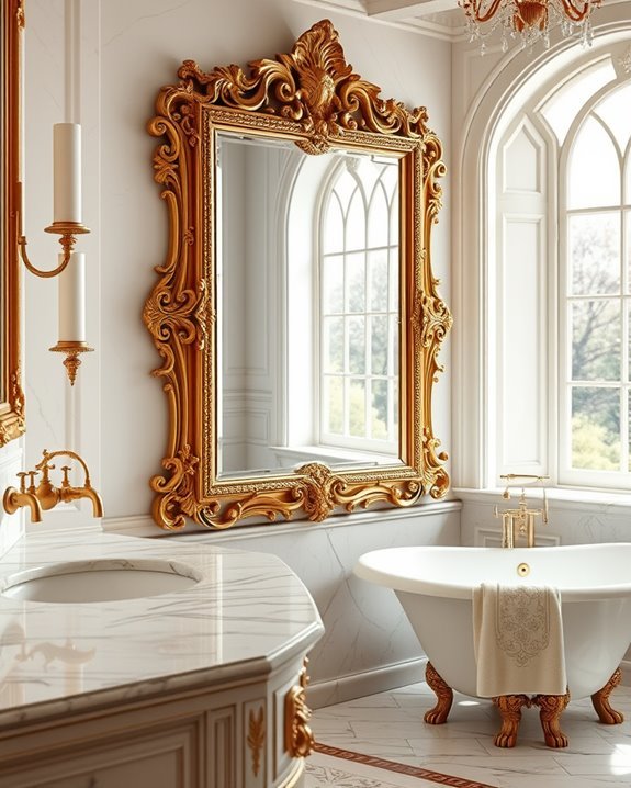 elegant focal point mirrors