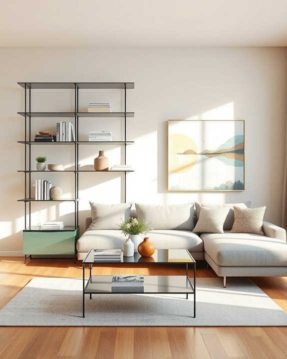 elegant glass shelf solutions