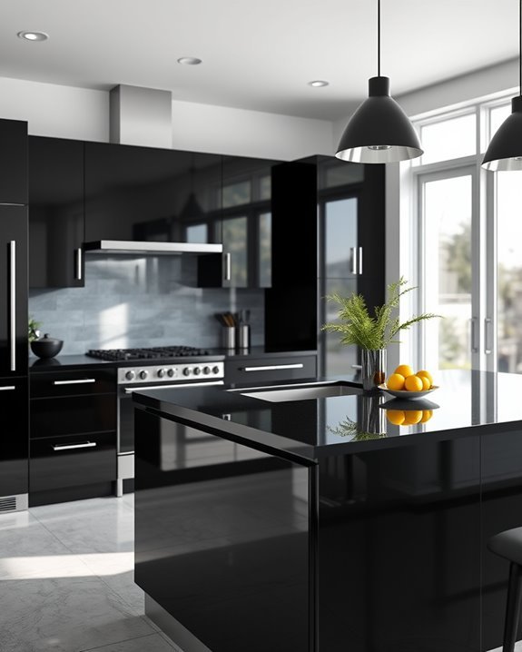 elegant high gloss sophistication