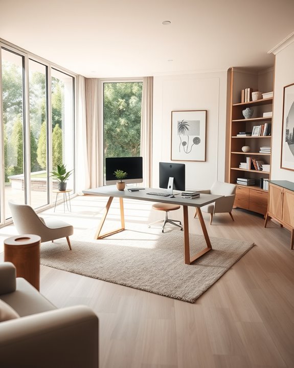 elegant luxury home office
