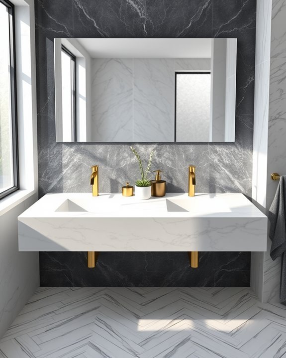 elegant marble washbasins maintenance