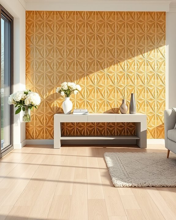 elegant metallic home accents