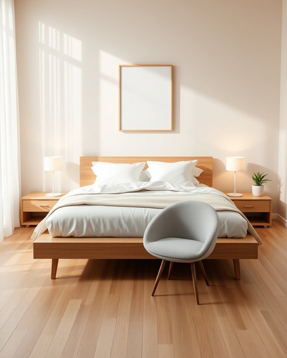 elegant minimalist intimacy created