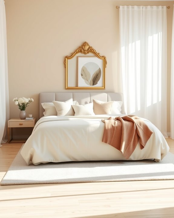 elegant mirrors enhance ambiance