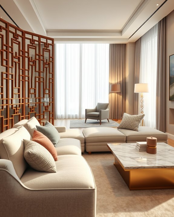 elegant multi functional space dividers