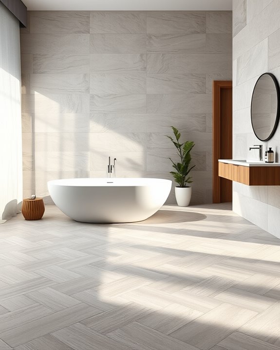 elegant natural stone tiles