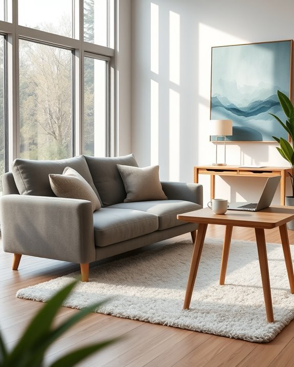 elegant office sofa art