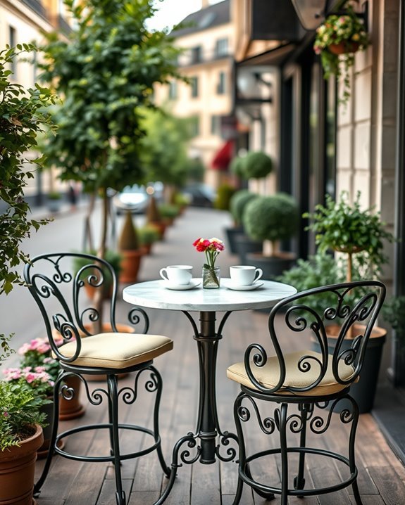 elegant outdoor bar stools