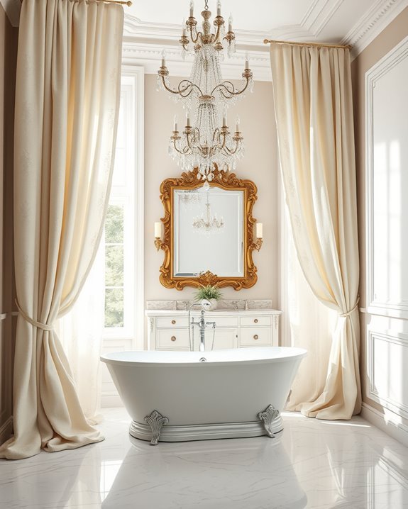 elegant silk velvet drapery