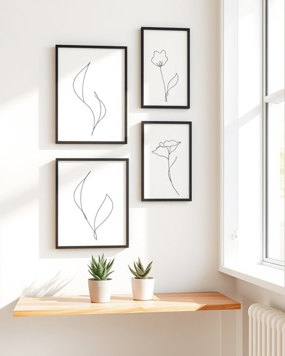 elegant simplicity in decor