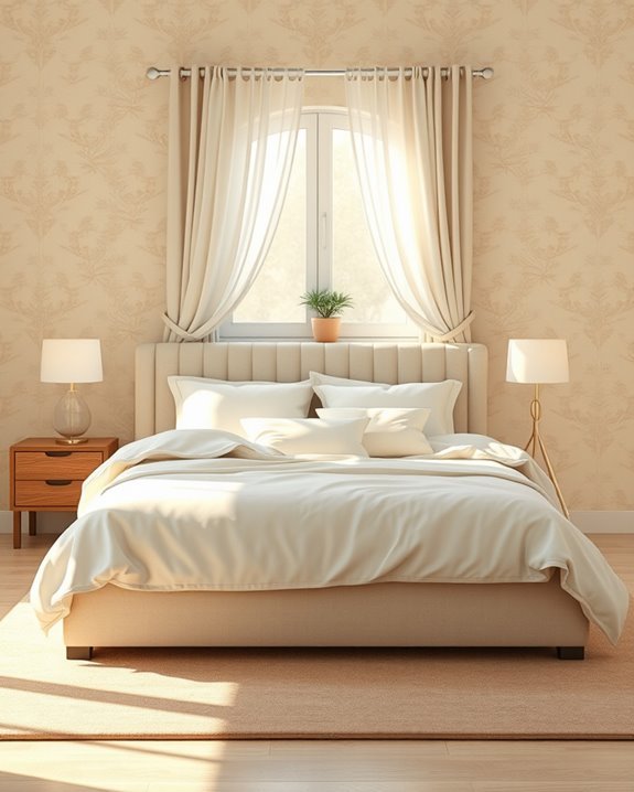 elegant soft beige patterns