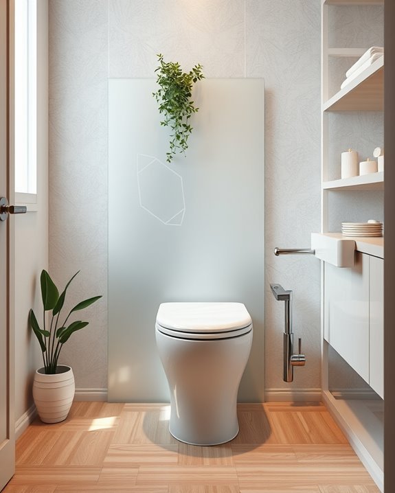 elegant toilet decorative screens