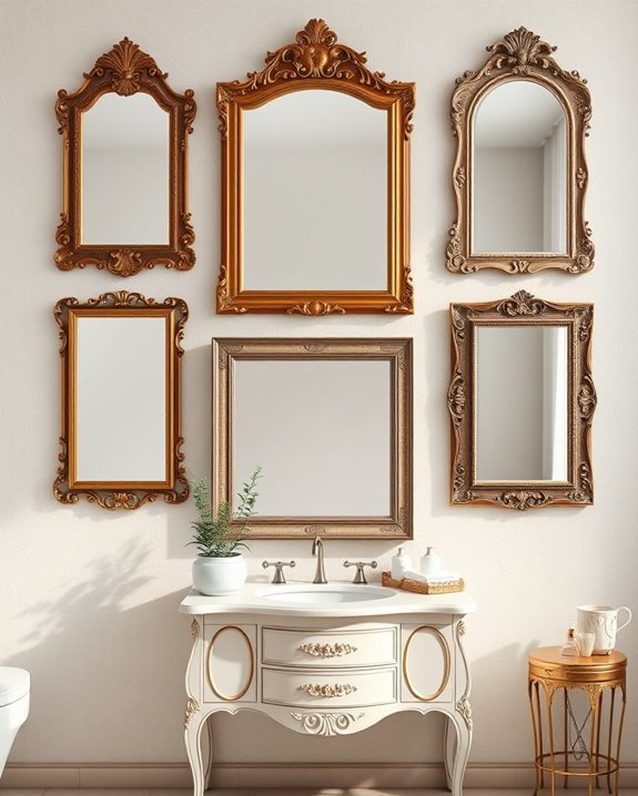 elegant vintage mirror styles