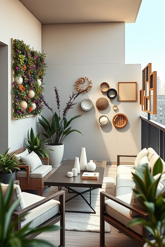 elevate balcony with art