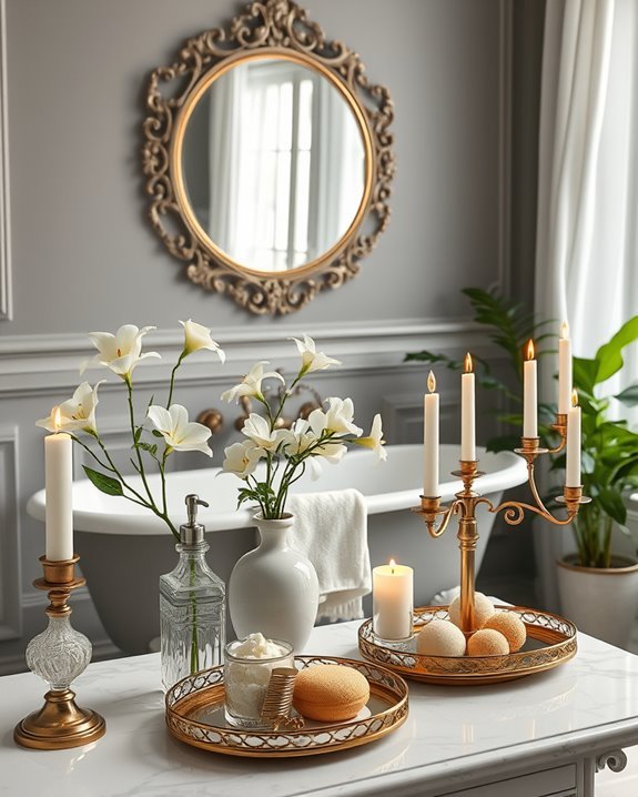 elevate bathroom aesthetic elegance