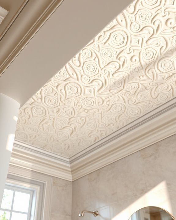 elevate bathroom ceiling aesthetics