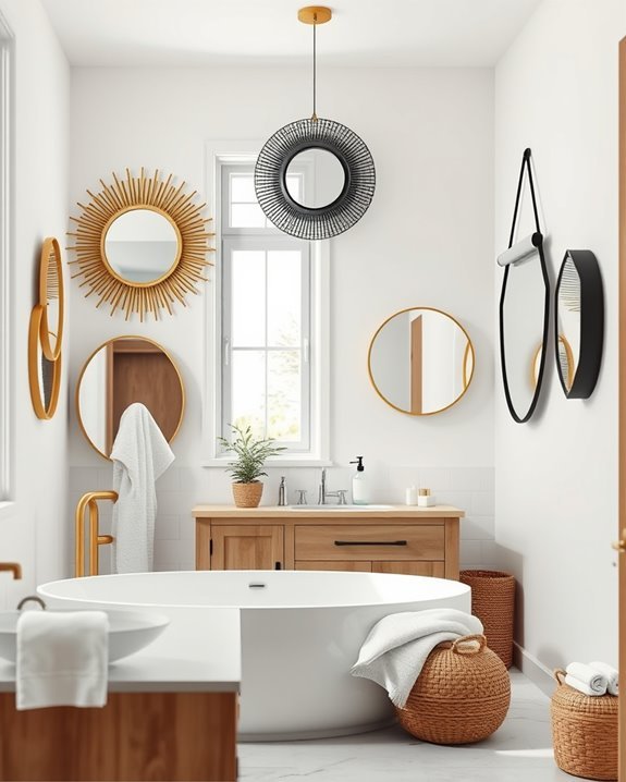 elevate bathroom design mirrors