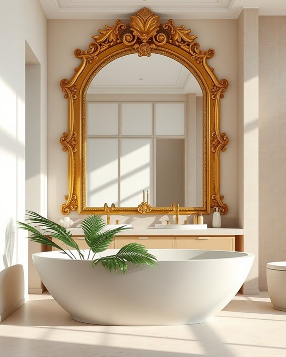 elevate bathroom with mirrors