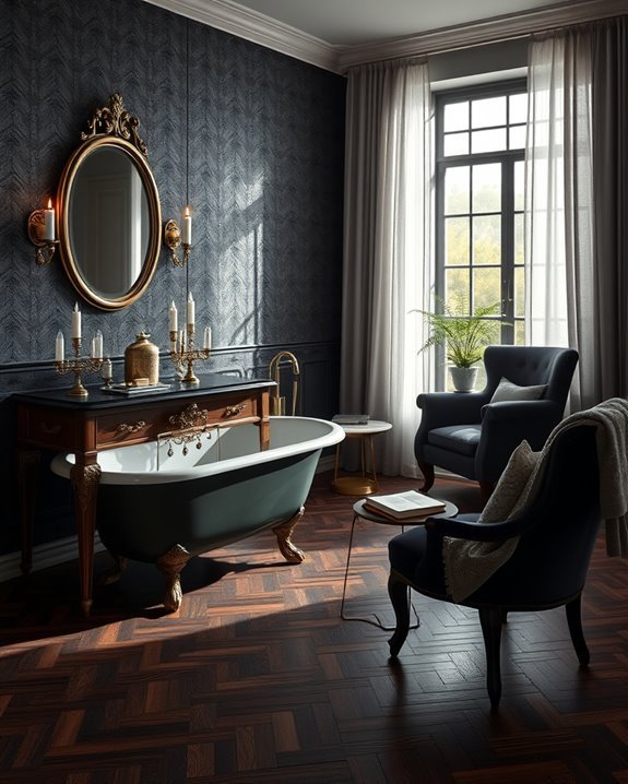 elevate bathroom with vintage