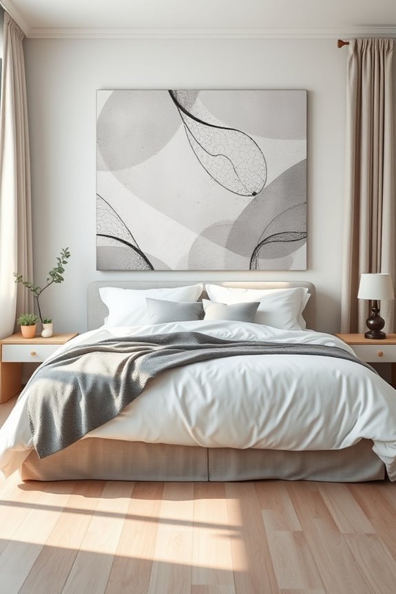 elevate bedroom with canvas