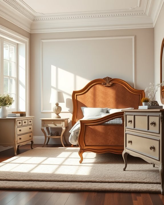 elevate furniture with molding