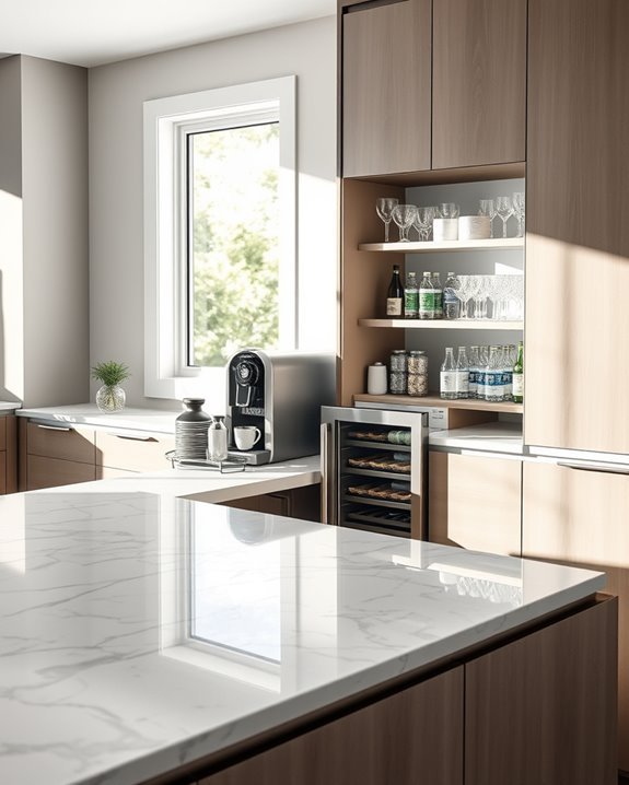 elevate kitchen drink space