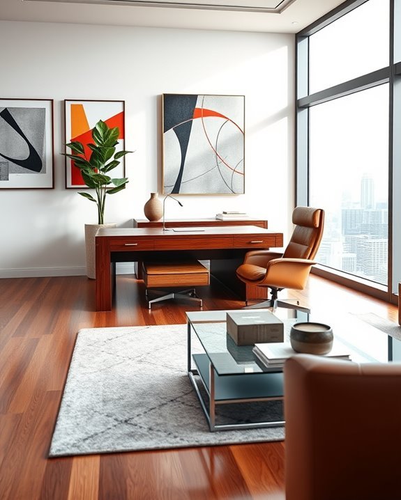 elevate workspace with art