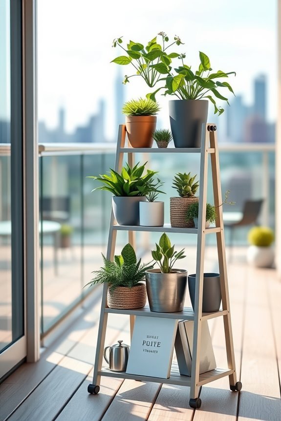 elevated garden display solutions