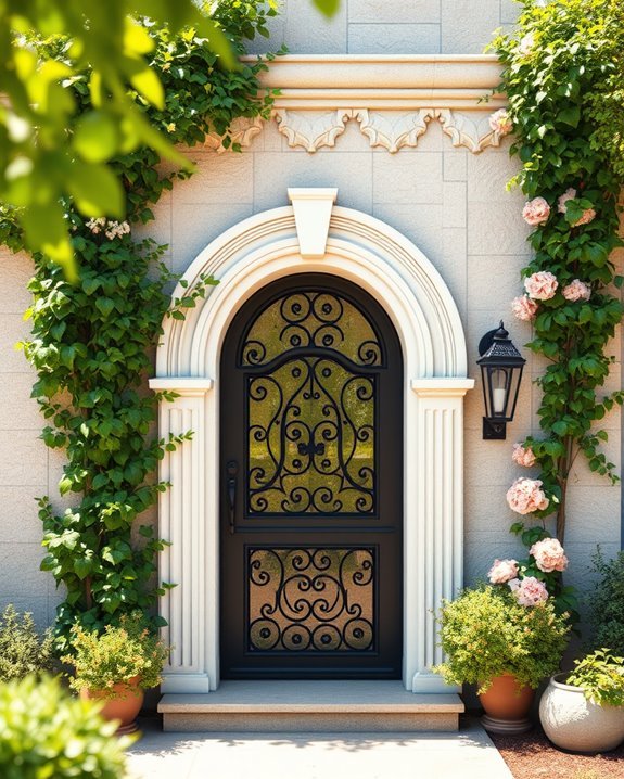 enchanted arched doorway appeal