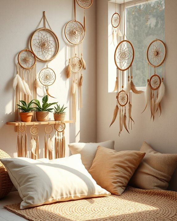 enchanting boho dream catchers