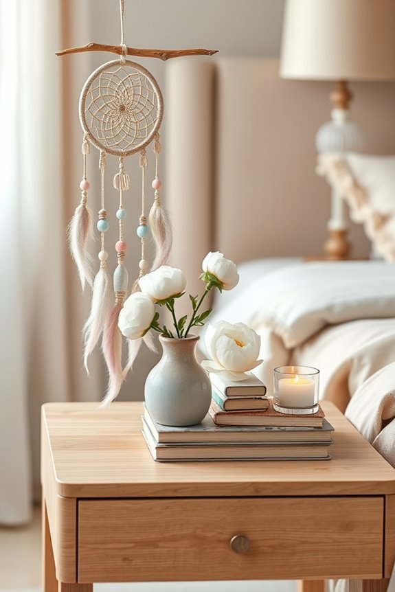 enchanting dreamcatcher bedside decor