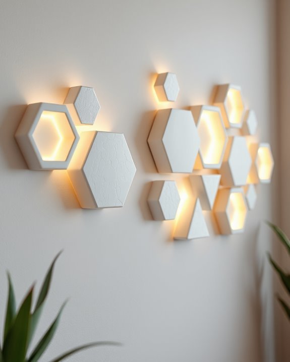 enchanting illuminated wall decor